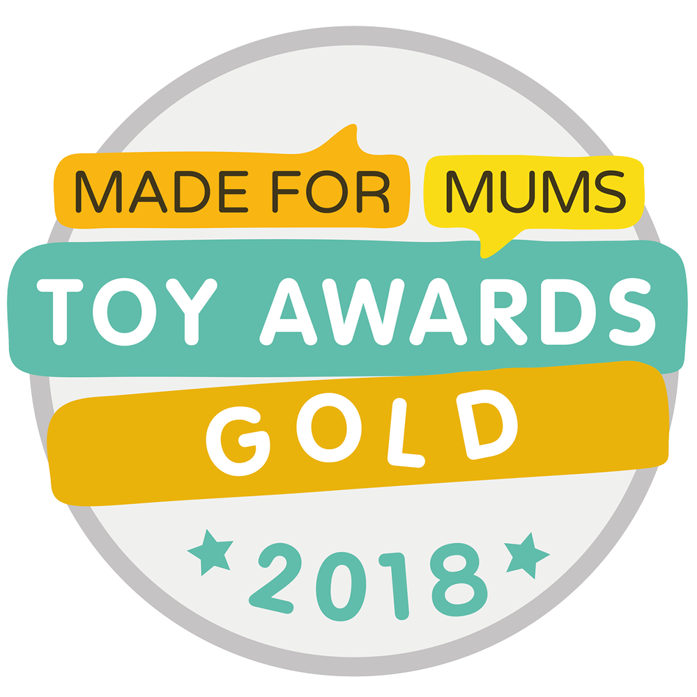 Gold Winner badge celebrating excellence in children's educational resources