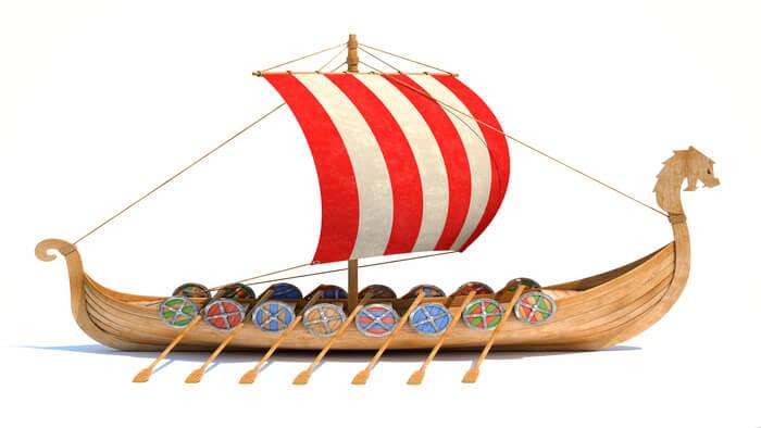 Viking longship history resource for kids